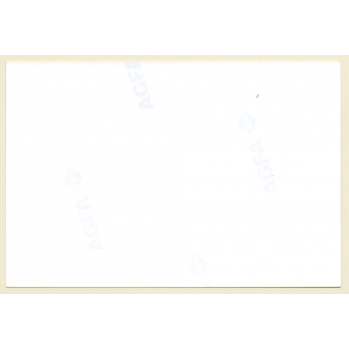 Erotic Study: Leggy Darkhaired Nude On Matress*2 / Nylons (Vintage Photo ~1990s)