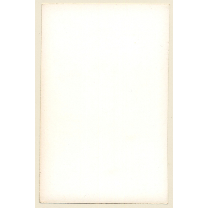 Rear View Of Maid In Wasp Waist Corset / Face Mask - BDSM (Vintage Photo ~1950s/1960s)