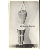Irving Klaw: Rear View Of Blonde Maid In Bondage / Gag - BDSM (Vintage Photo ~1950s/1960s)