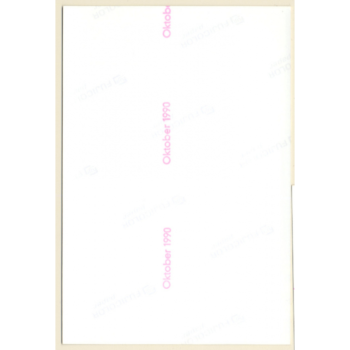 Erotic Study: Pretty Semi Nude Curlyhead On Bed / Bra (Vintage Photo ~1990s)