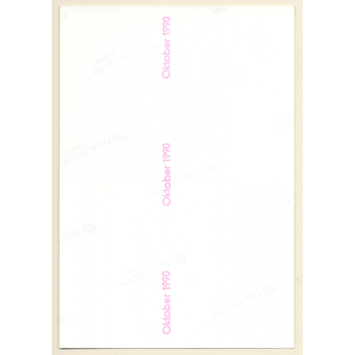 Erotic Study: Pretty Semi Nude Curlyhead On Bed*4 / Panties (Vintage Photo ~1990s)