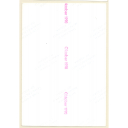 Erotic Study: Pretty Semi Nude Curlyhead In White Panties*2 (Vintage Photo ~1990s)