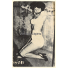 Racy  Darkhaired Maid In Rope Bondage / Gag - BDSM (2nd Gen Photo ~1950s/1960s)