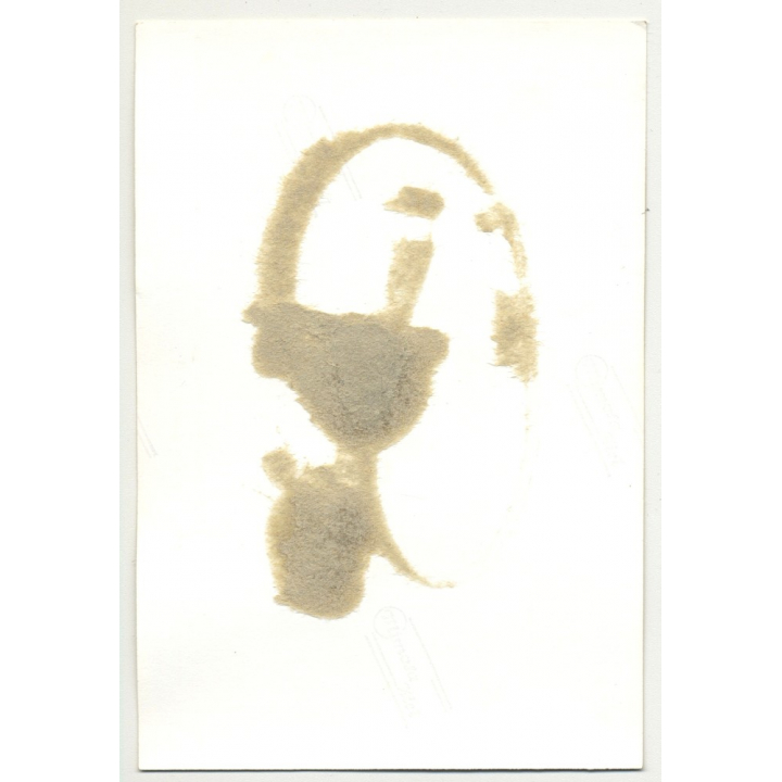 Nude Curlyhead / Gloves - Suspenders (Vintage Photo B/W ~1950s)