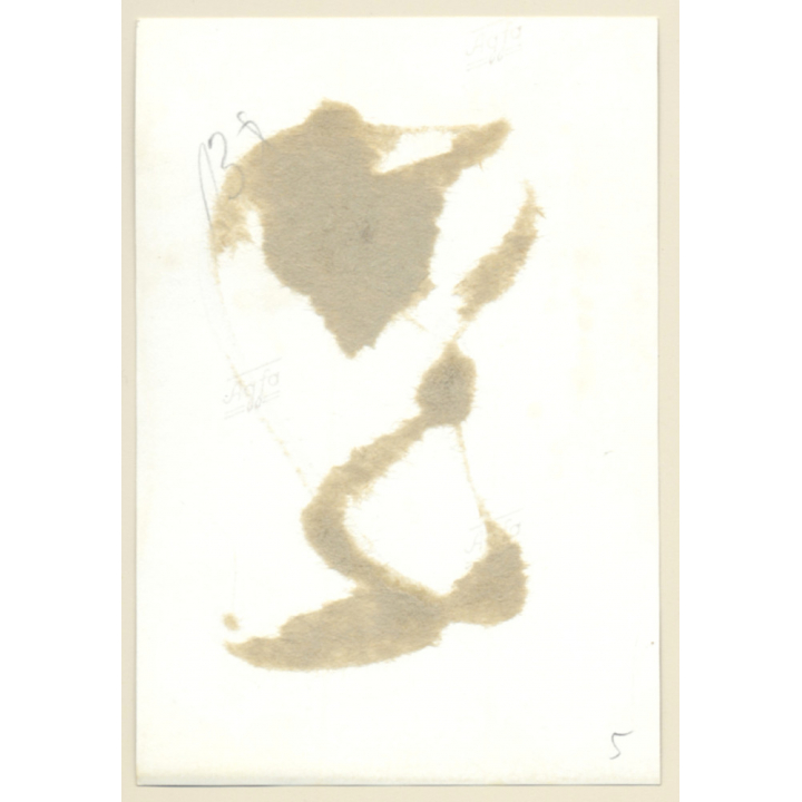 Slim BLonde Mistress Dominates Maid / Collar & Leash - BDSM (2nd Gen Photo ~1950s/1960s)