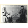 Master Whips To Maids In Dungeon / BDSM (2nd Gen Photo ~1950s/1960s)