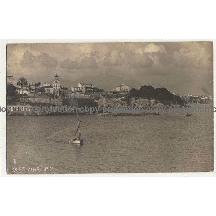 Palma de Mallorca / Baleares: Corp Mari (Vintage RPPC G.I.F.A.G. 1923)
