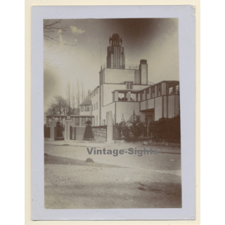 Bruxelles / Belgium: Palais Stoclet / Josef Hofmann - Architecture (Large Vintage Photo ~1920s/1930s)