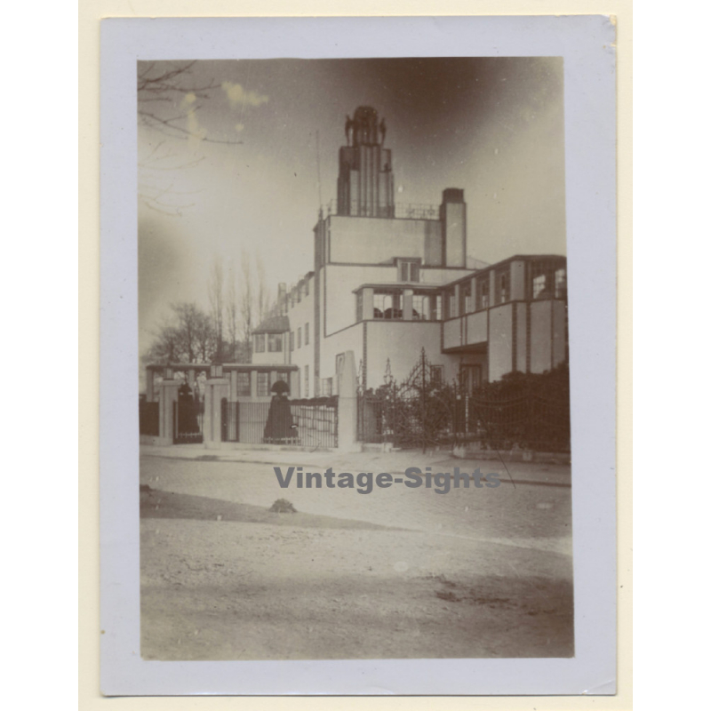 Bruxelles / Belgium: Palais Stoclet / Josef Hofmann - Architecture (Large Vintage Photo ~1920s/1930s)