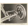 Details Vorderachse Mercedes-Benz Rennwagen (Vintage Press Photo ~1950s)
