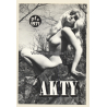 Erotic Study by A. Cvak: Busty Blonde Nude / Pin-Up (Vintage Photo & Calender 1971)