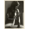 Erotic Study by J. Nechvil: Dreamy Brunette Nude / Pin-Up (Vintage Photo & Calender 1971)