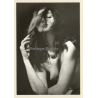 Erotic Study by J. Nechvil: Lascivious Longhaired Nude / Pin-Up (Vintage Photo & Calender 1971)