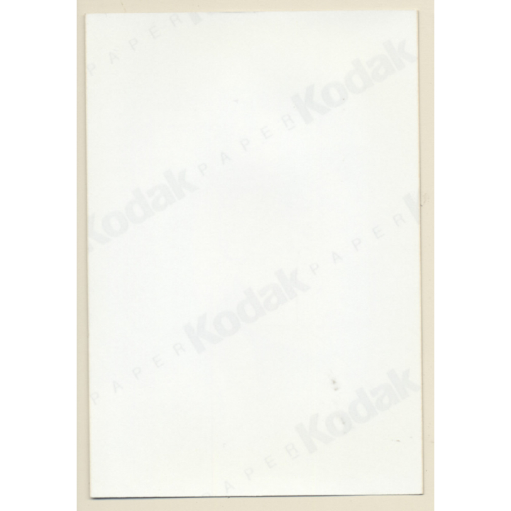 Erotic Study: Cheeky Semi Nude Redhead Holds Her Boobs*1 (Vintage Photo ~1980s)