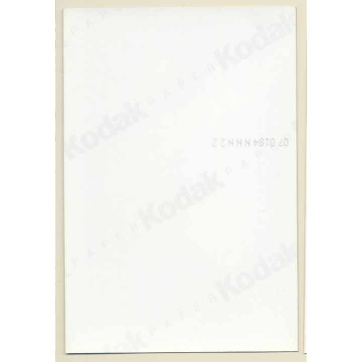 Erotic Study: Darkhaired Nude Stretches Out On Couch (Vintage Photo ~1990s)