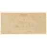 Tiger In Front Of Palm Tree (Vintage Chromo Litho Label ~1910/1920s)