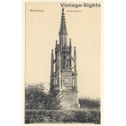 Sonderburg / Denmark: Arnkiel-Denkmal - Monument (Vintage PC ~1910s/1920s)