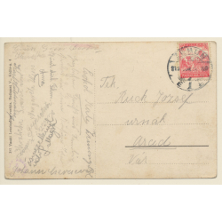 Belgrade / Serbia: Zemun Semlin Zimony - Realschule (Vintage PC ~1910s)