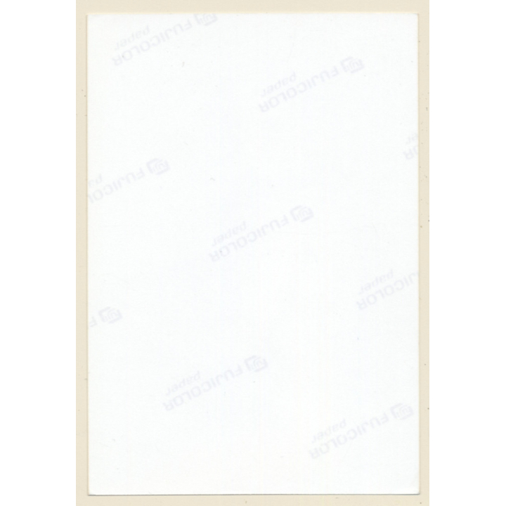 Erotic Study: Natural Blonde Nude Curlyhead *3 / Back (Vintage Photo ~1980s)