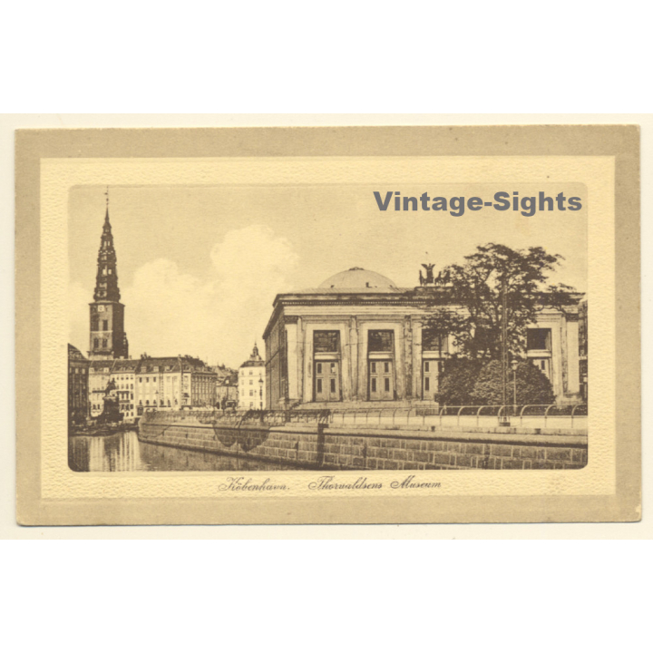 Kopenhagen / Denmark: Torwaldsens Museum (Vintage PC ~1920s/1930s)