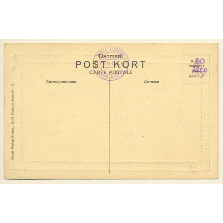 Kopenhagen / Denmark: Torwaldsens Museum (Vintage PC ~1920s/1930s)