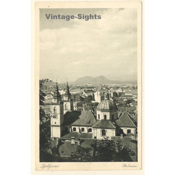 Ljubljana - Laibach / Slovenia: Stolnica (Vintage PC 1928)