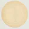 Hotel Schwarzer Bock - Wiesbaden (Vintage Luggae Label Ø 9 CM)