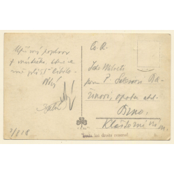 Dubrovnik / Croatia: Franziskaner Kloster (Vintage RPPC ~1920s/1930s)