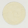 Hotel Schwarzer Bock - Wiesbaden (Vintage Luggae Label Ø 4.6 CM)