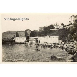Dubrovnik / Croatia: Kupaliste Staro (Vintage RPPC 1965)