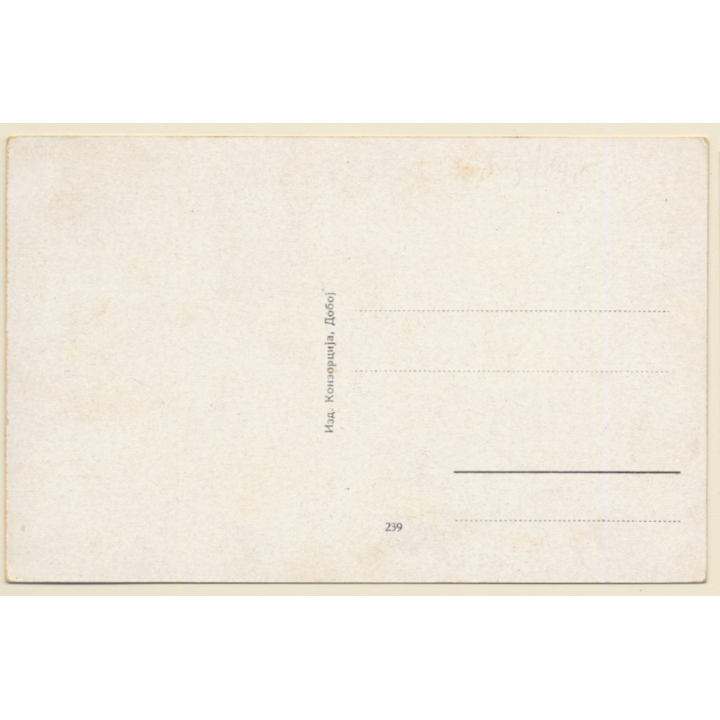 Doboj / Bosnia & Herzegovina: Orthodox Church (Vintage PC ~1920s/1930s)