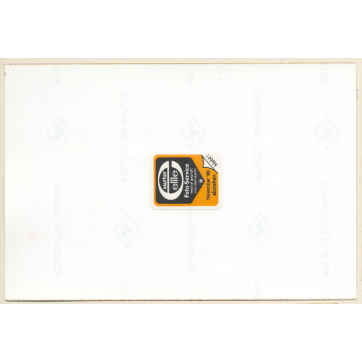 Experimental Photography: Blurred City Lights (Vintage Photo 1986)