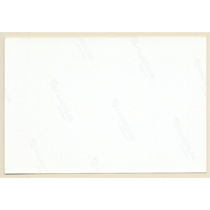 Erotic Study: Slim Brunette Nude Lingers On Bed / Boobs (Vintage Photo ~1990s)