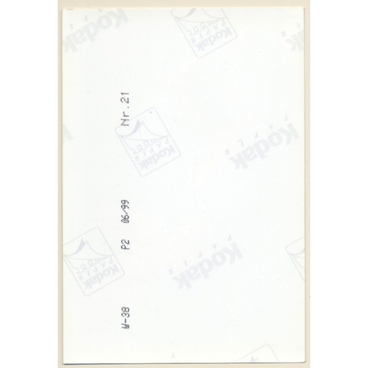 Erotic Study: Slim Sporty Blonde Nude Outdoors*2 / On Stairs (Vintage Photo ~1990s)