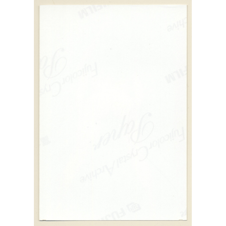 Erotic Study: Rear View Of Leggy Brunette Nude On Meadow (Vintage Photo ~1990s)