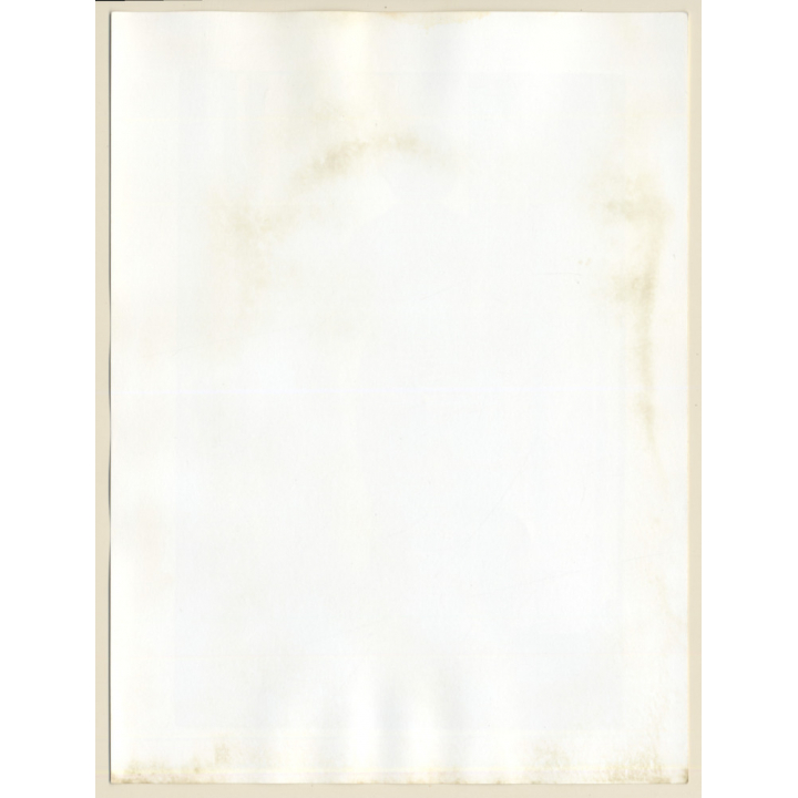 Erotic Study: Rear View Of Semi Nude Looking Out Window (French Master Photo 1980s)