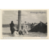 Alexandria / Egypt: Bedouin Tents - Nomads / Ethnic (Vintage RPPC ~1930s)