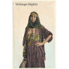 Maghreb: Young Mourish Woman In Traditional Dress / Water Jug (Vintage PC  ~1920s)