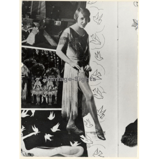 1920s Erotica: Mistinguette Au Moulin Rouge *1 / Boudoir (Large Photo Reprint ~ 24 x 18 CM)