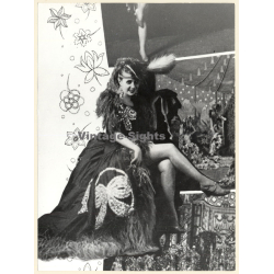 1920s Erotica: Mistinguette Au Moulin Rouge *2 / Boudoir (Large Photo Reprint ~ 24 x 18 CM)