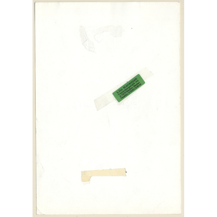 1920s Erotica: Nude Fernande - Jean Agelou / Boudoir (Large Photo Reprint ~ 24 x 17 CM)