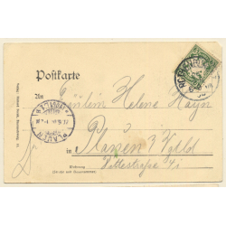 Rothenburg o.d. Tauber / Germany: Weisser Turm (Vintage PC  1904)