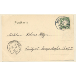 Rothenburg o.d. Tauber / Germany: Johanniterhof (Vintage PC  1906)