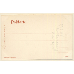 Rothenburg o.d. Tauber / Germany: Eingang Zum Kaiserstuhl (Vintage PC  1905)
