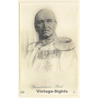 WW1:Generaloberst v. Kluck (Vintage Artist PC ~1910s)