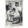 1920s Erotica: Le Charbonnier & Femme Nu*2 / Boudoir (Large Photo Reprint ~ 24 x 16 CM)