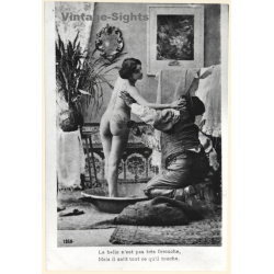1920s Erotica: Le Charbonnier & Femme Nu*3 / Boudoir (Large Photo Reprint ~ 24 x 16 CM)