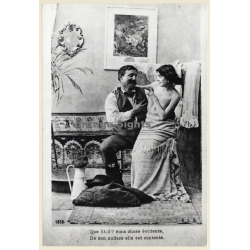 1920s Erotica: Le Charbonnier & Femme Nu*5 / Boudoir (Large Photo Reprint ~ 24 x 16 CM)