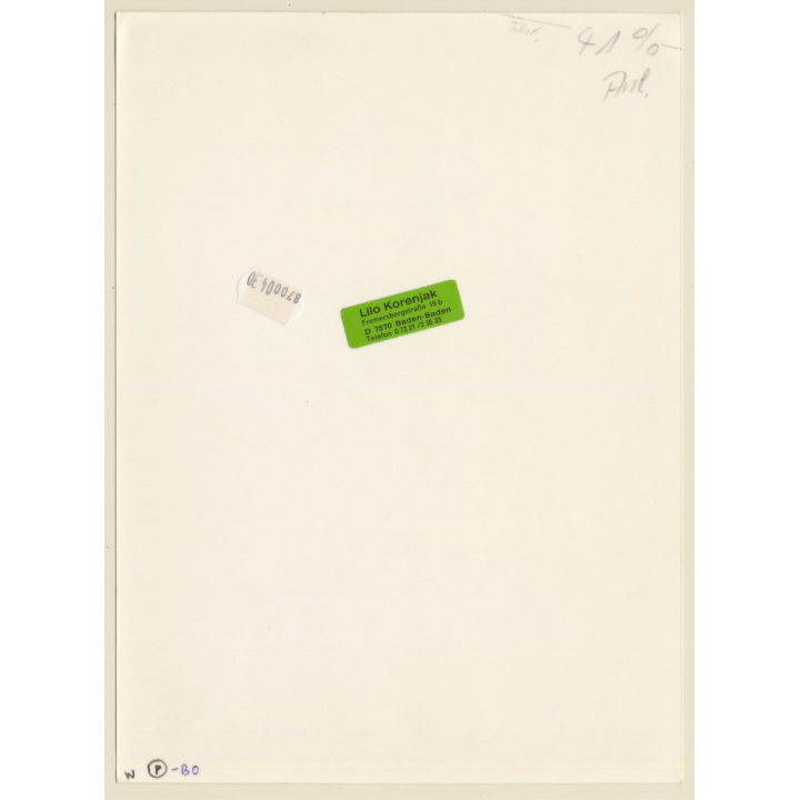 1920s Erotica: Lascivious Semi Nude In Overknees / Boudoir (Large Photo Reprint ~ 24 x 18 CM)