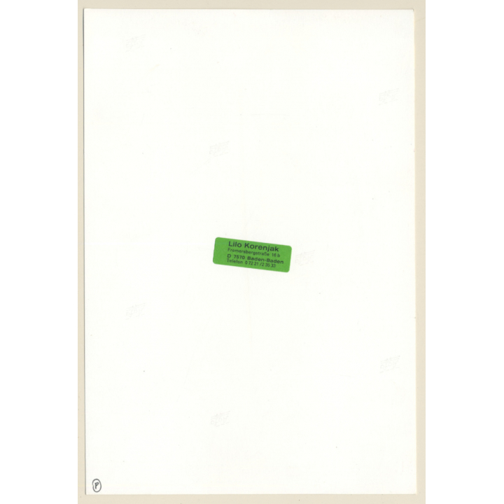 1920s Erotica: Belle Epoque Nude In Kitchen / Boudoir (Large Photo Reprint ~ 24 x 16 CM)